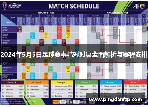 2024年5月5日足球赛事精彩对决全面解析与赛程安排